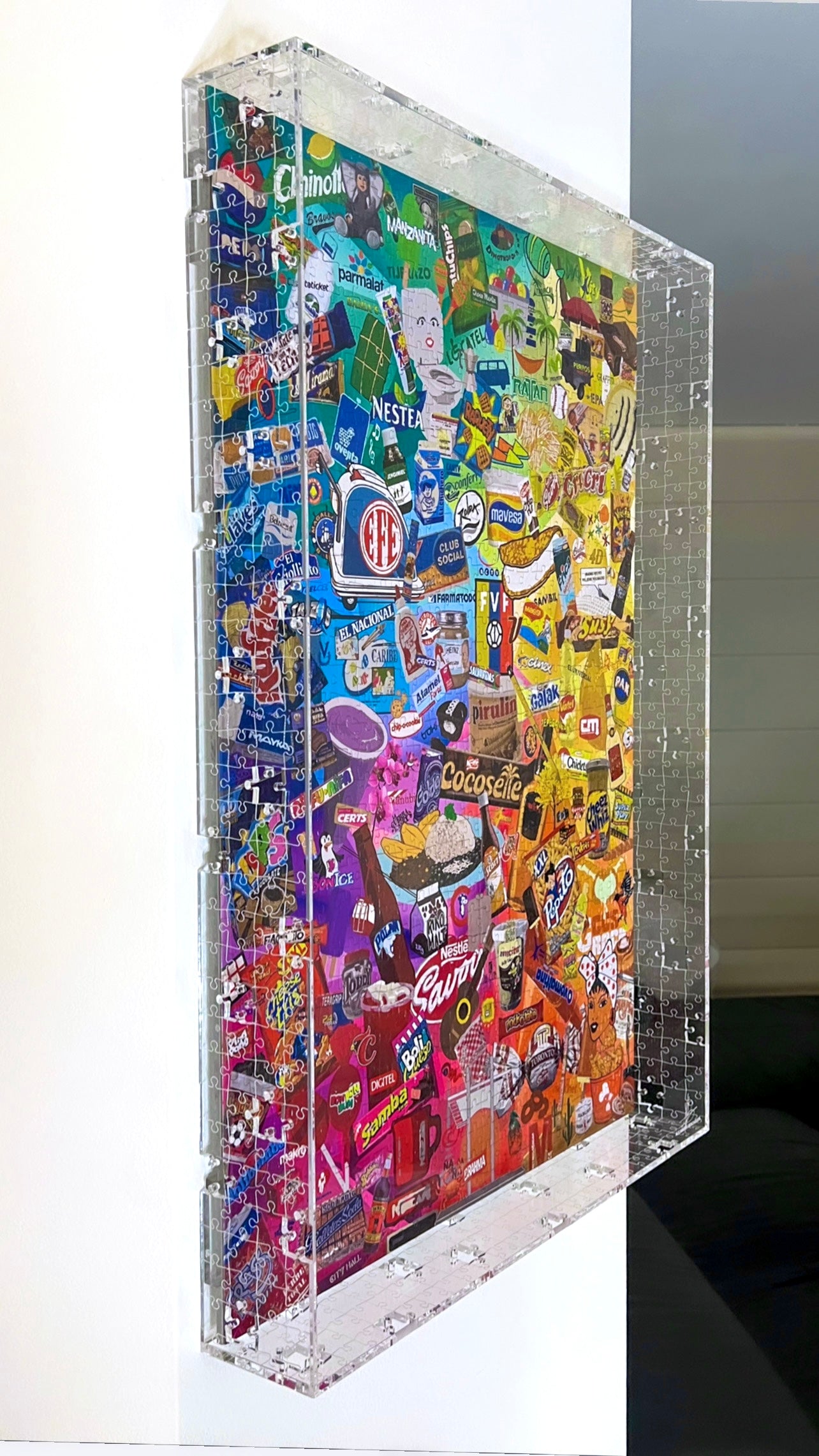 Acrylic Puzzle Frame