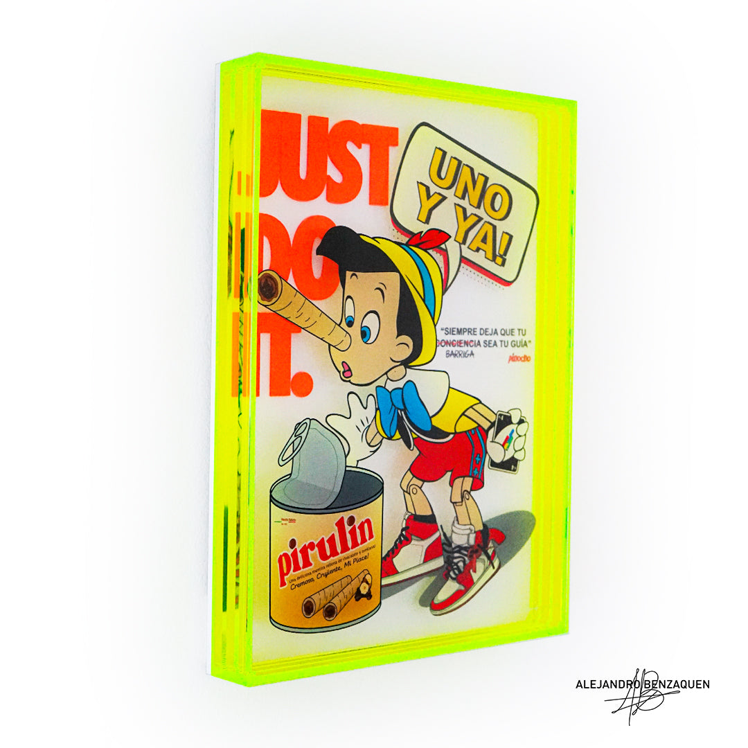 UNO Y YA - PINOCHO PIRULÍN ( Clear )