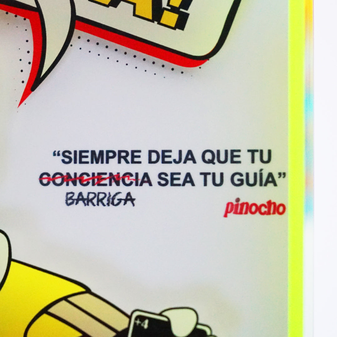 UNO Y YA - PINOCHO PIRULÍN ( Clear )